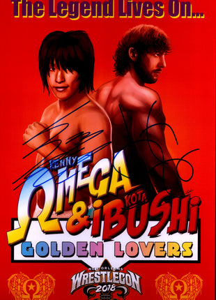 Kenny Omega et Kota Ibushi ont signé une photo 11x17