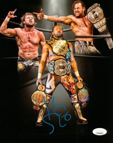 Kenny Omega signed 8x10 Photo (w/ JSA)