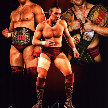 Bryan Danielson signed 11x14 Photo (w/ JSA)
