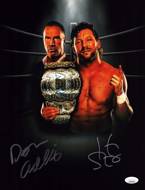 Kenny Omega & Don Callis dual signed 11x14 Photo (w/ JSA)