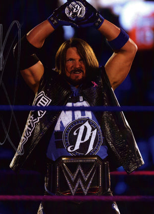 AJ Styles signed 11x14 Photo