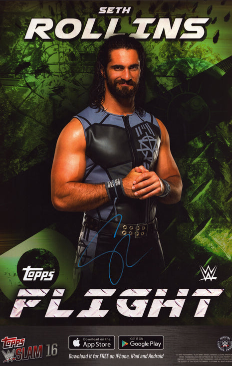 Seth Rollins signed 11x17 Photo