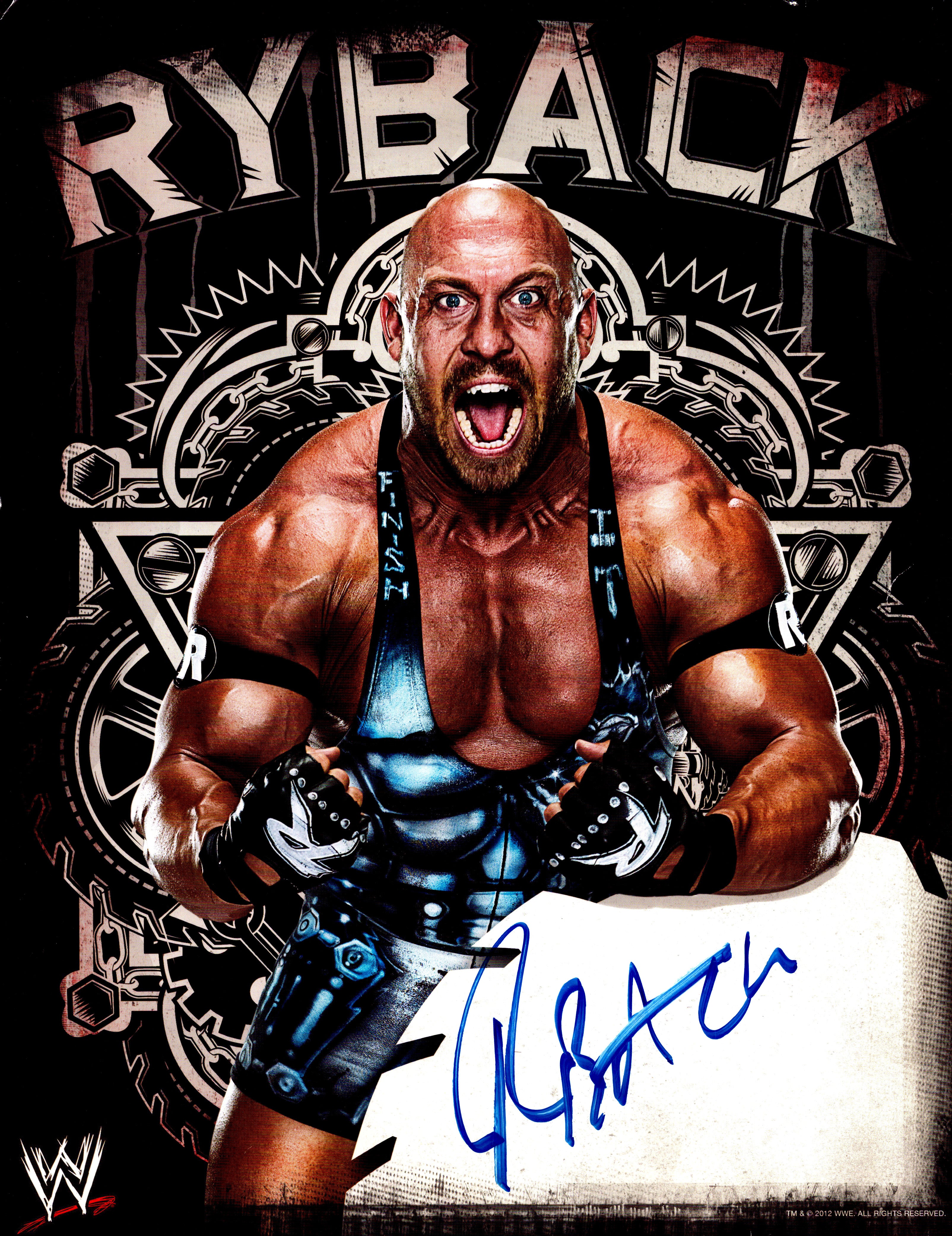 Ryback signed 11x14 Photo – Signed By Superstars