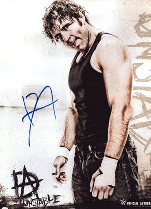 Dean Ambrose signed 11x14 Photo