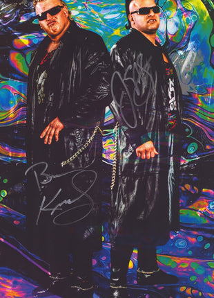 Nasty Boys - Brian Knobbs & Jerry Saggs dual signed 11x17 Photo