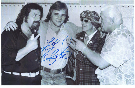 Larry Zbyszko signed 11x17 Photo