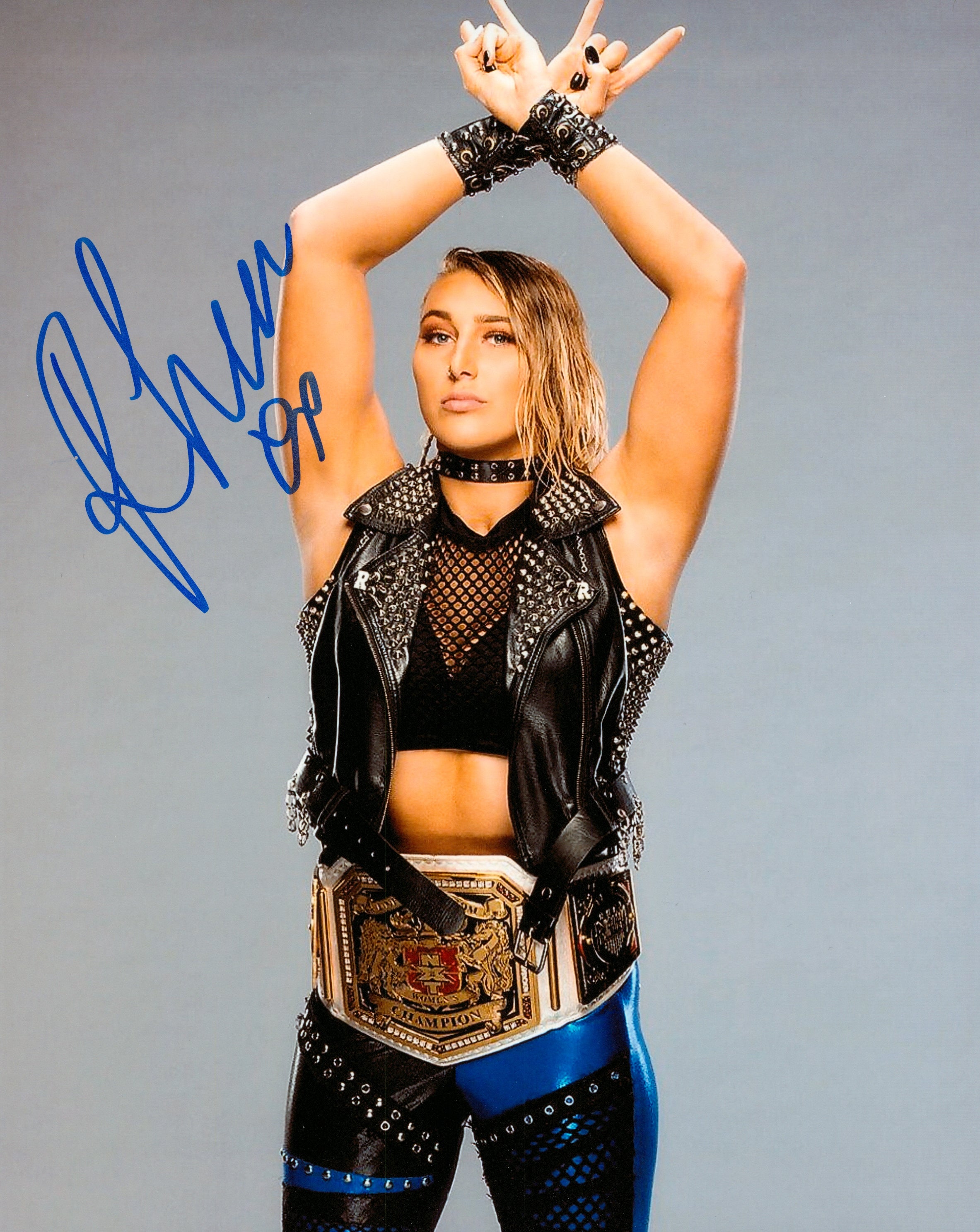 Rhea Ripley signed 8x10 Photo