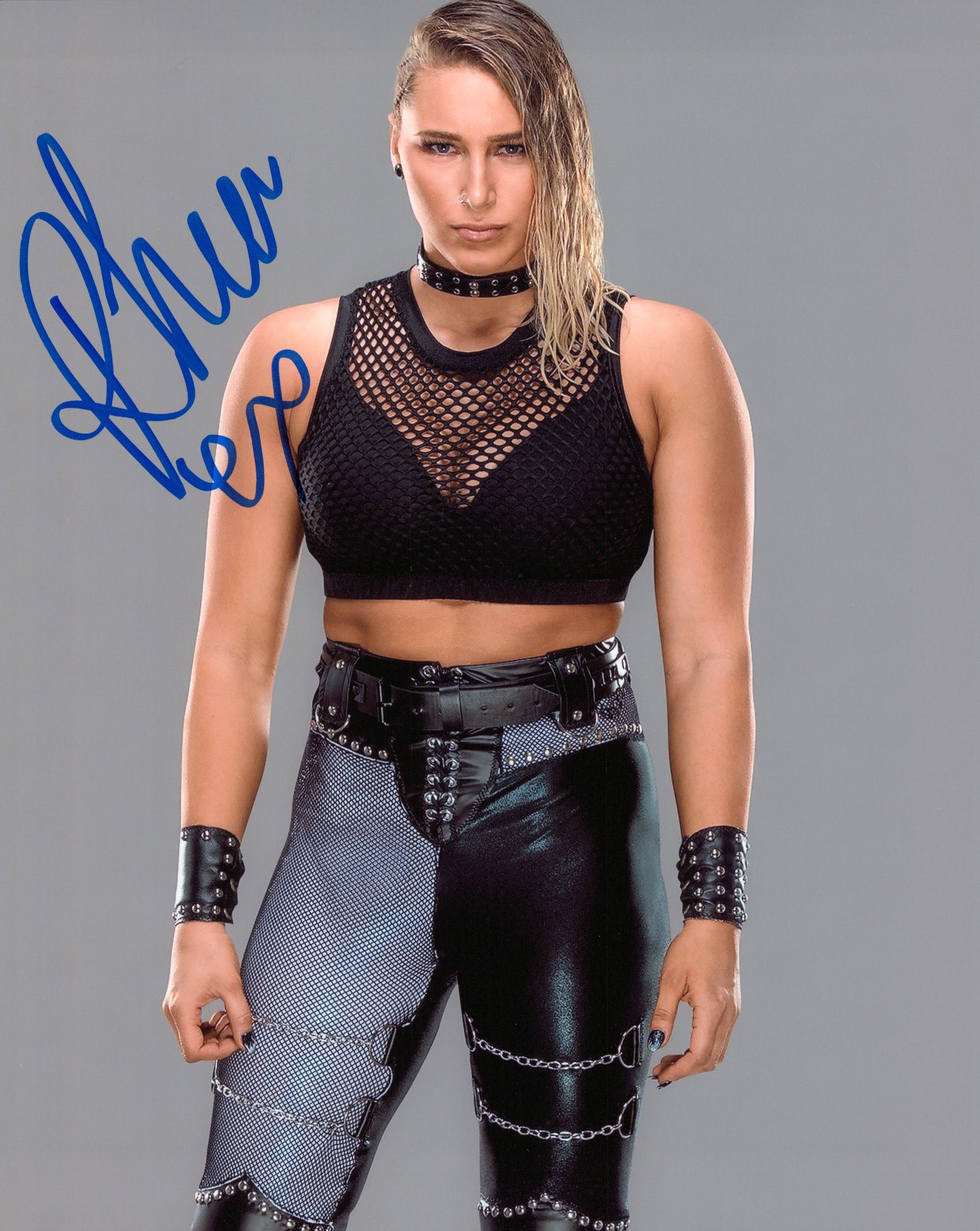 Signed Rhea Ripley Rhea Ripley signed 8x10 Photo – Signed By Superstars
