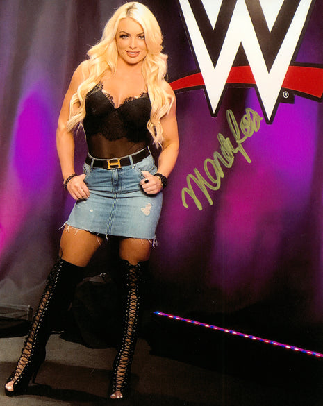 Mandy Rose signed 8x10 Photo