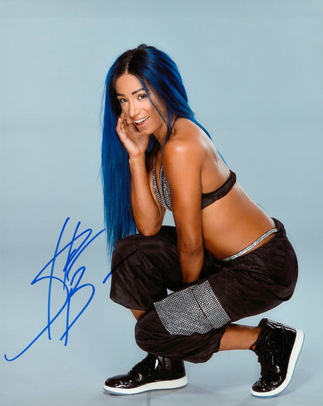 Sasha Banks signed 8x10 Photo