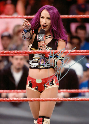 Sasha Banks signed 8x10 Photo