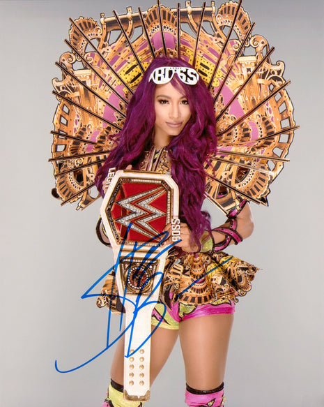 Sasha Banks signed 8x10 Photo