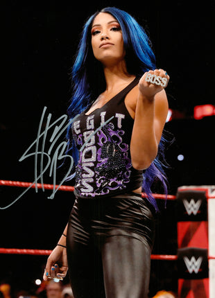 Sasha Banks signed 8x10 Photo
