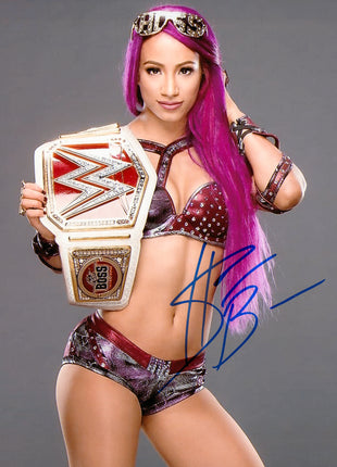 Sasha Banks signed 8x10 Photo