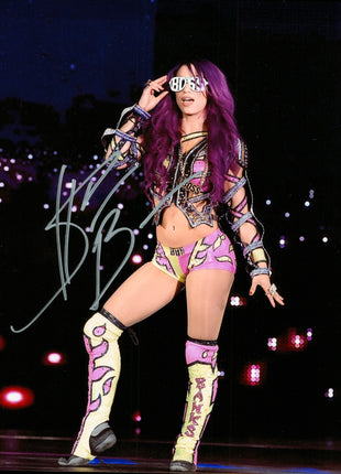 Sasha Banks signed 8x10 Photo