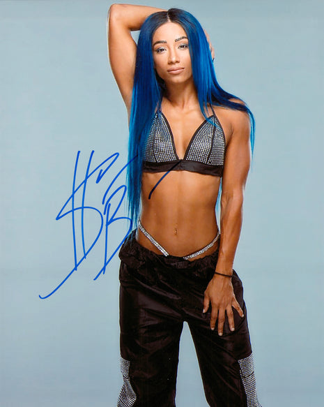 Sasha Banks signed 8x10 Photo