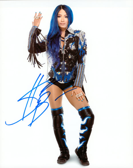 Sasha Banks signed 8x10 Photo
