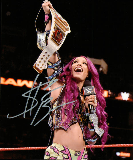 Sasha Banks signed 8x10 Photo