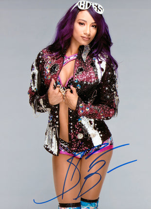 Sasha Banks signed 8x10 Photo