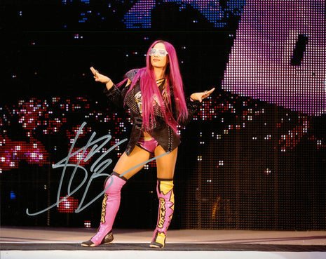 Sasha Banks signed 8x10 Photo