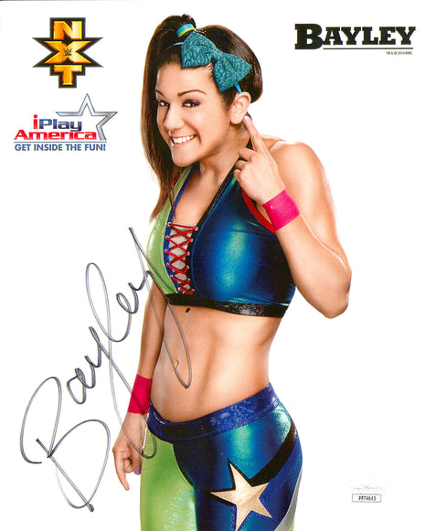 Bayley signed 8x10 Photo (w/ JSA)