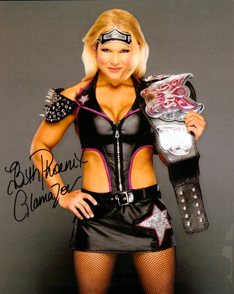 Beth Phoenix signed 8x10 Photo