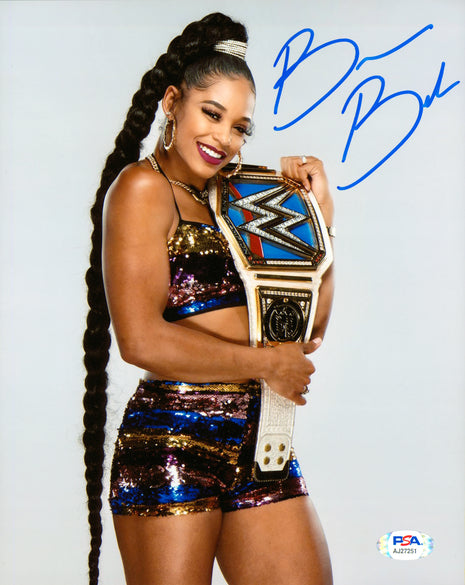 Bianca Belair signed 8x10 Photo (w/ PSA)