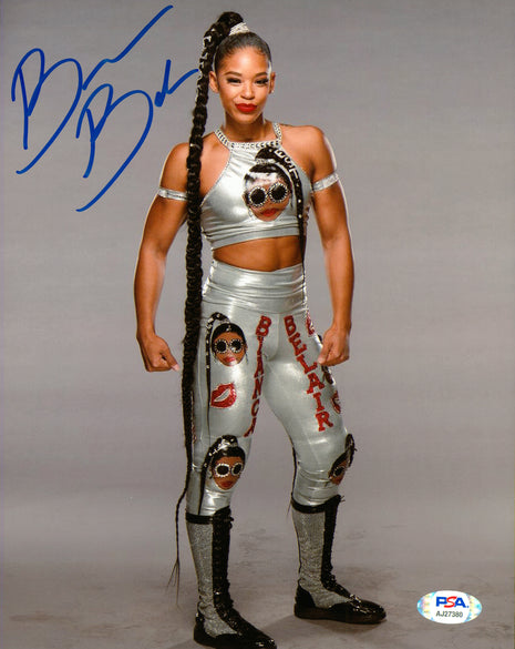 Bianca Belair signed 8x10 Photo (w/ PSA)