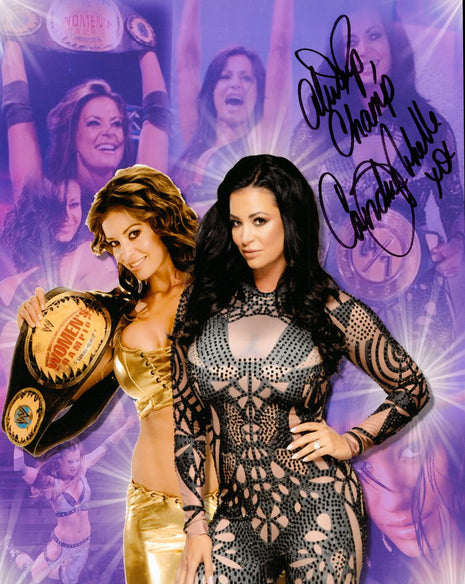 Photo 8x10 signée par Candice Michelle