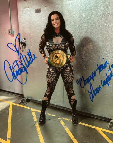 Photo 8x10 signée par Candice Michelle