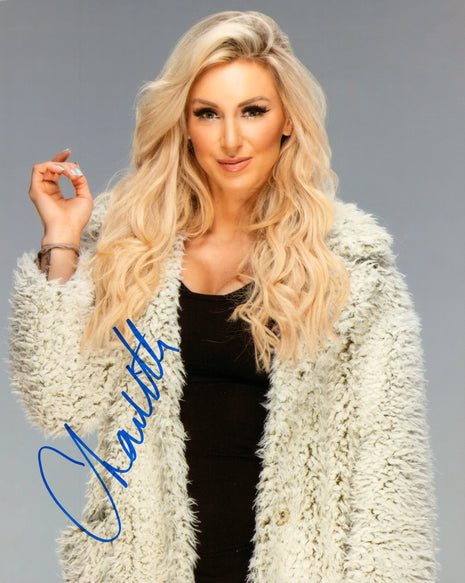 Charlotte Flair signed 8x10 Photo