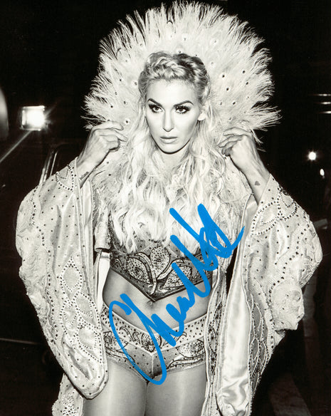 Charlotte Flair signed 8x10 Photo