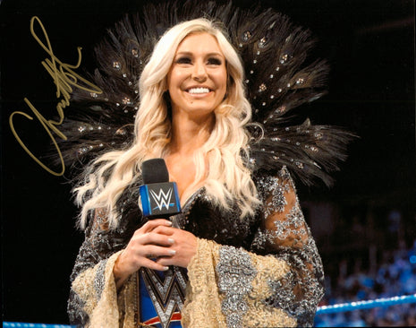 Photo 8x10 signée par Charlotte Flair