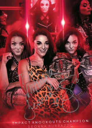 Deonna Purrazzo signed 8x10 Photo