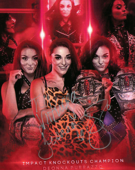 Photo 8x10 signée par Deonna Purrazzo