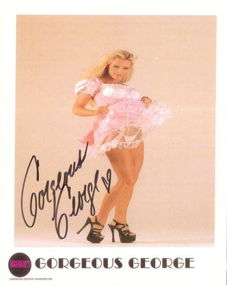 Magnifique photo 8x10 signée George