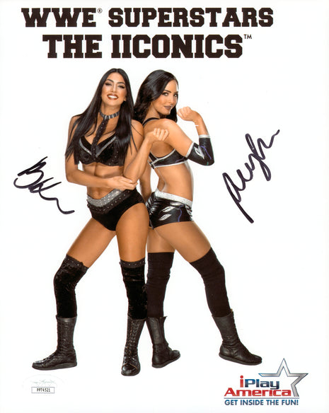 Billie Kay & Peyton Royce dual signed 8x10 Photo (w/ JSA)