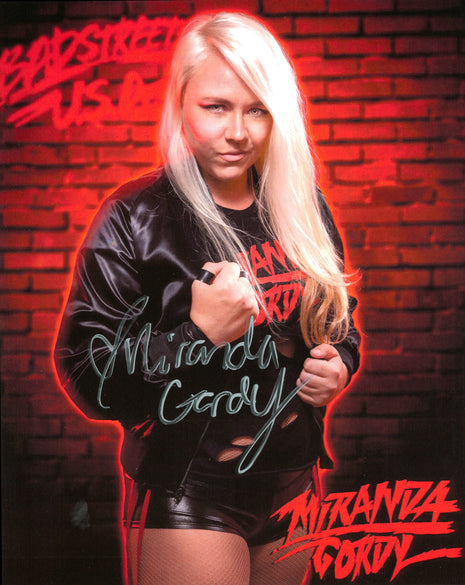Miranda Gordy signed 8x10 Photo