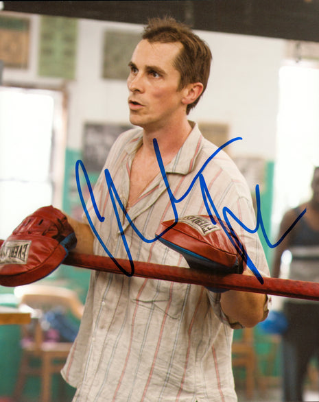 Christian Bale (The Fighter) signed 8x10 Photo