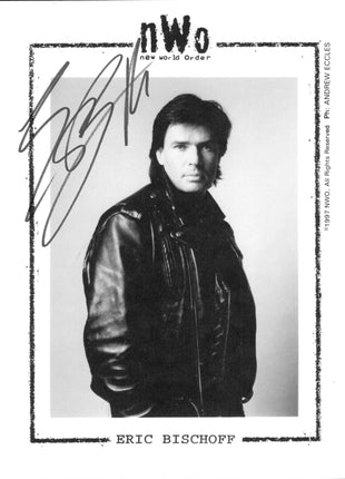 Eric Bischoff signed 8x10 Photo