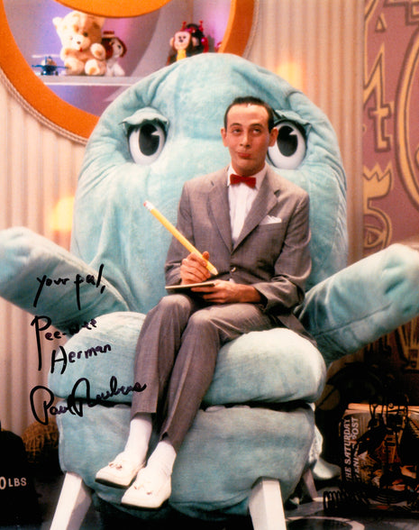 Paul Reubens (Pee Wee Herman) signed 8x10 Photo