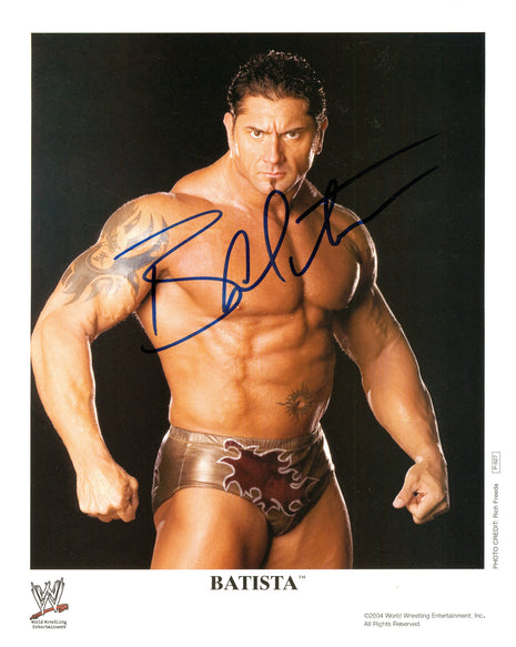 Batista signed 8x10 Photo