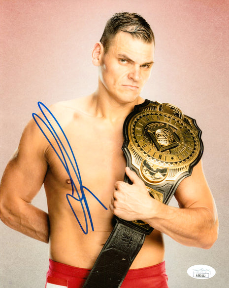 Gunther signed 8x10 Photo (w/ JSA)