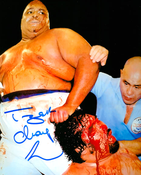 Tiger Chung Lee signed 8x10 Photo