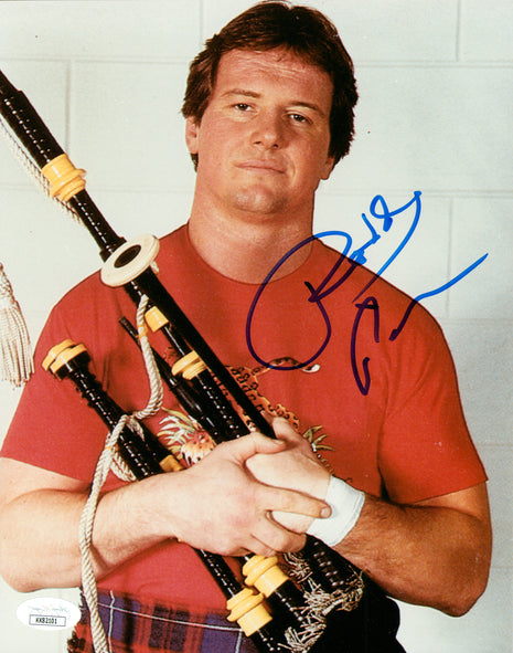 Rowdy Roddy Piper signed 8x10 Photo (w/ JSA)