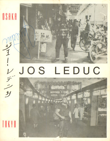 Photo 8x10 signée par Jos Leduc (Tokyo)