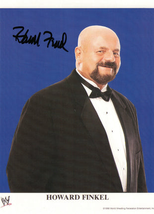 Howard Finkel signed 8x10 Photo