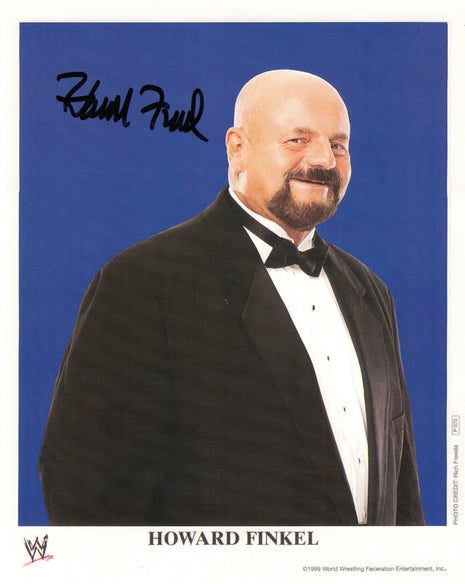 Photo 8x10 signée par Howard Finkel
