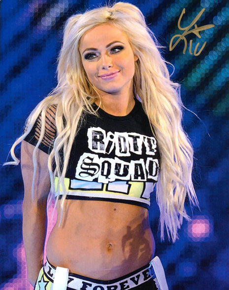 Liv Morgan signed 8x10 Photo