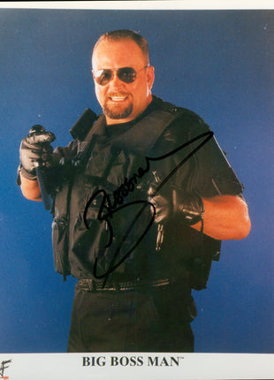 Big Boss Man signed 8x10 Photo